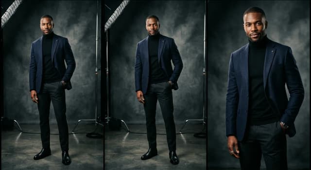 Generated AI portrait example