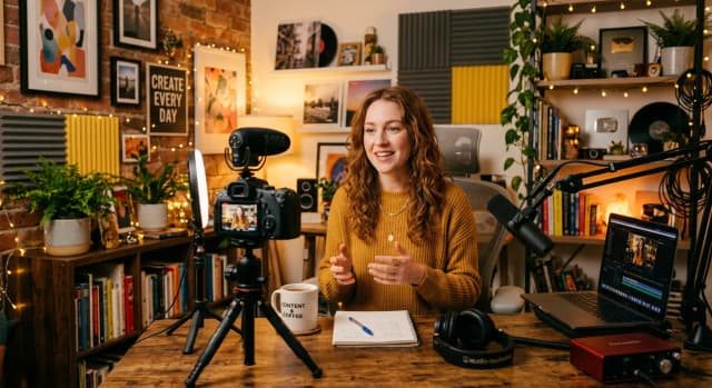 Generated AI portrait example