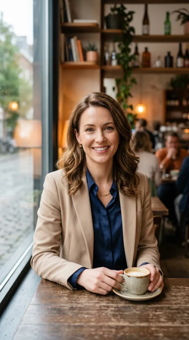 Generated AI portrait example