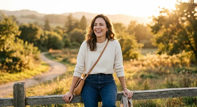 Generated AI portrait example