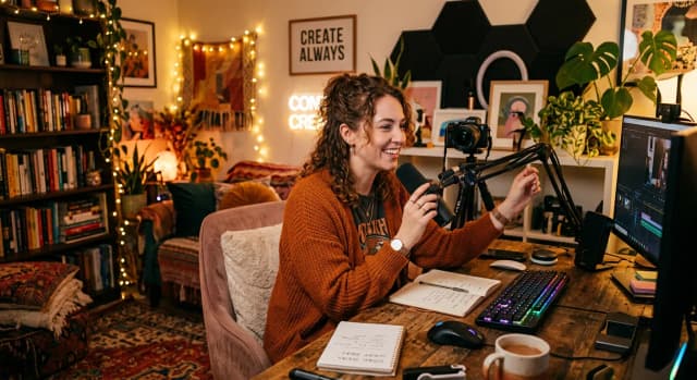 Generated AI portrait example